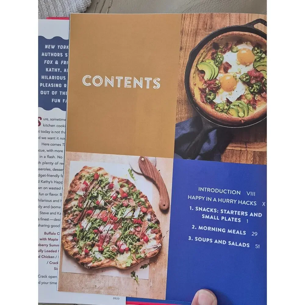 The Happy in a Hurry Cookbook‎ Steve & Kathy Doocy Quick Family Meals